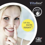 Basische Körperpflege – VitaBase von Aromalife
