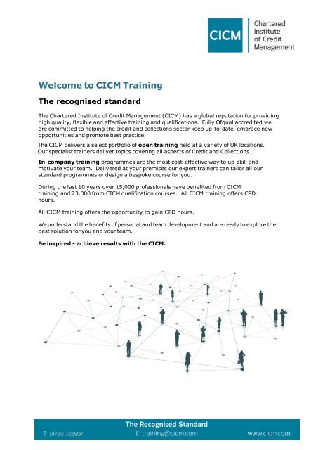 CICM Training Directory