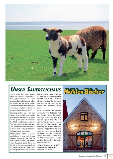 Katalog Ferienwohnungen - Lilo Sattler (ab 2017)