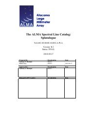 The ALMA Spectral Line Catalog: Splatalogue