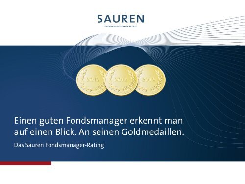 Fondsmanager-Rating für Fondsgesellschaften [PDF] - Sauren