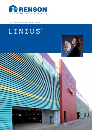Linius Continuous Louvre System - RIBA Product Selector