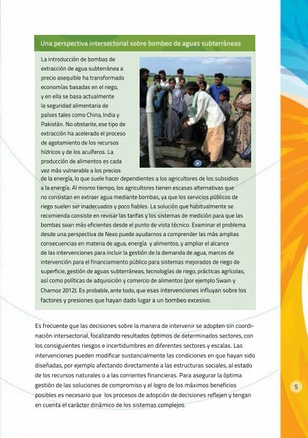 FAO, 2014 - El nexo Agua-Energía-Alimentos