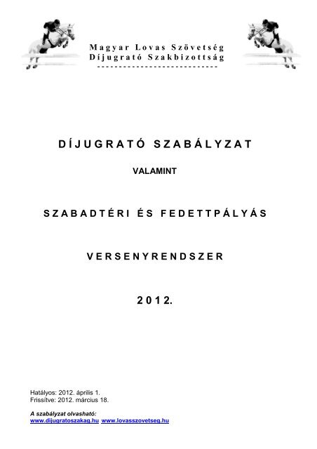 D I J U G R A T O S Z A B A L Y Z A T 2 0 1 2 Dijugrato Szakag