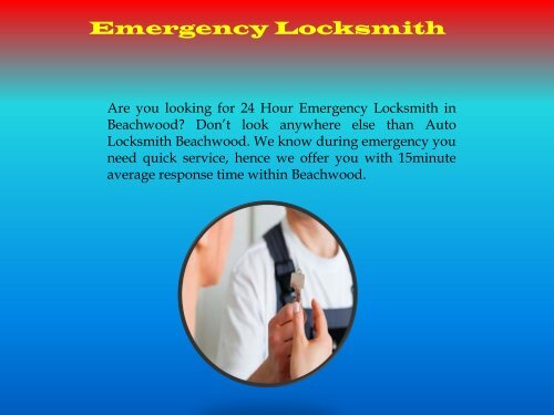 Locksmith Beachood