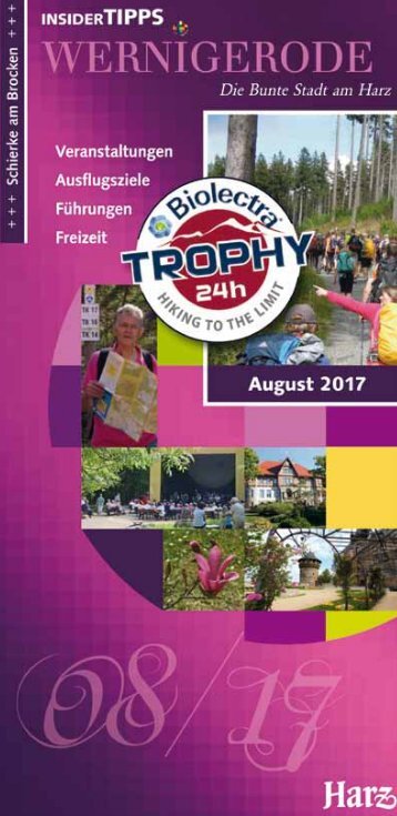 Insider Tipps August 2017