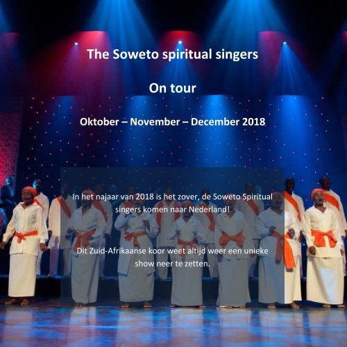 Soweto spiritual singers