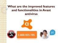 What are the improved features and functionalities in Avast antivirus