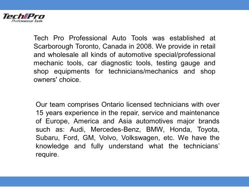 Wheel and Tire Tools Sets at Techpro Tools
