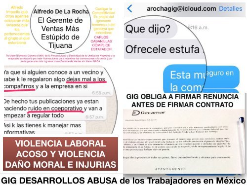 Estafa Inmobiliaria No Confíes Tu Patrimonio a GIG Desarrollos Inmobiliarios La Rioja Tijuana Fraude en Bienes Raíces