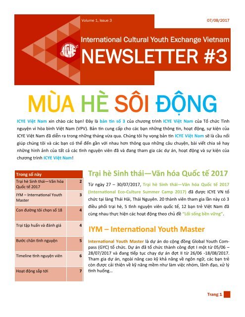 newsletter draft 2