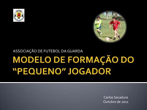 Modelo de formacao do jovem Jogador