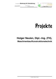 Holger Neulen, Dipl.–Ing. (FH) - physicstoDot