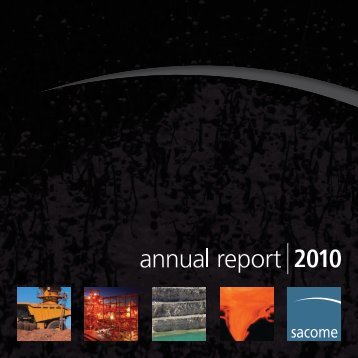 SACOME Annual Report 2009-10