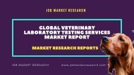 Veterinary Laboratory Testing Services Market Global Report 2017