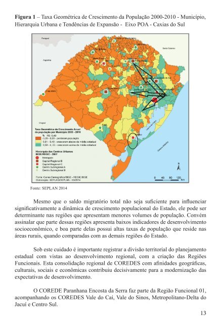 Plano Estratégico de Desenvolvimento da Região Paranhana Encosta da Serra 2015-2030