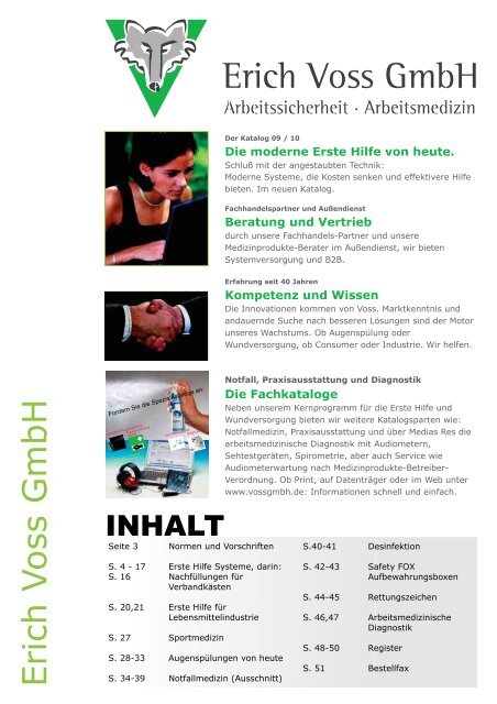 für PDF Katalog 2009_1_10-2009.cdr - Erich Voss GmbH
