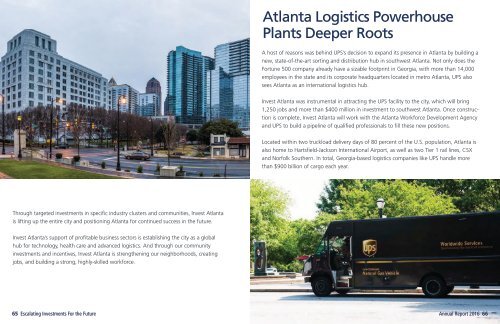 2016 Invest Atlanta Annual Report