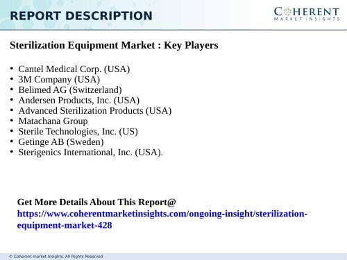 Sterilization Equipment Market