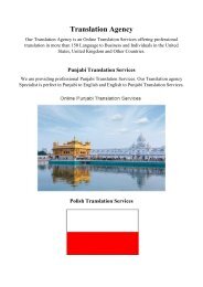 Online Translation Services