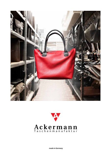 Ackermann Taschenmanufaktur - en.