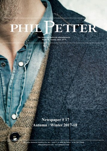 Phil Petter Zeitung No 17 AW 2017