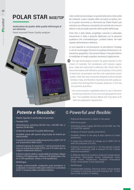 ELCONTROL ENERGY NET - CATALOG 2017