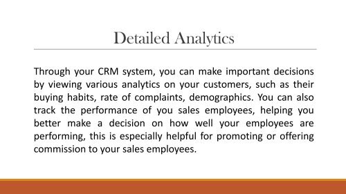 The Benefits of Having a CRM Database