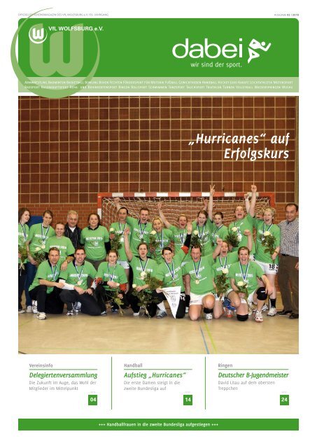 Hurricanes“ auf Erfolgskurs - VfL Wolfsburg