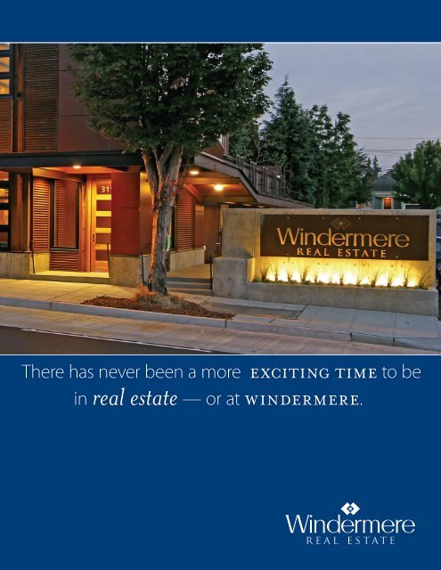 Why Windermere?