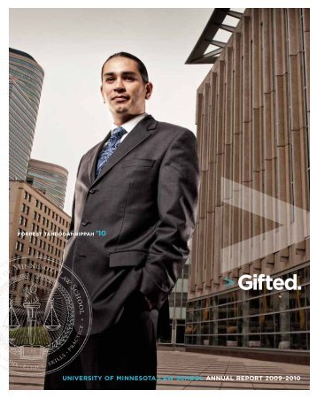 Gifted. - the University of Minnesota Law School
