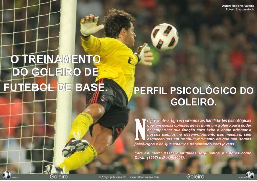 O Perfil Psicologico do Goleiro