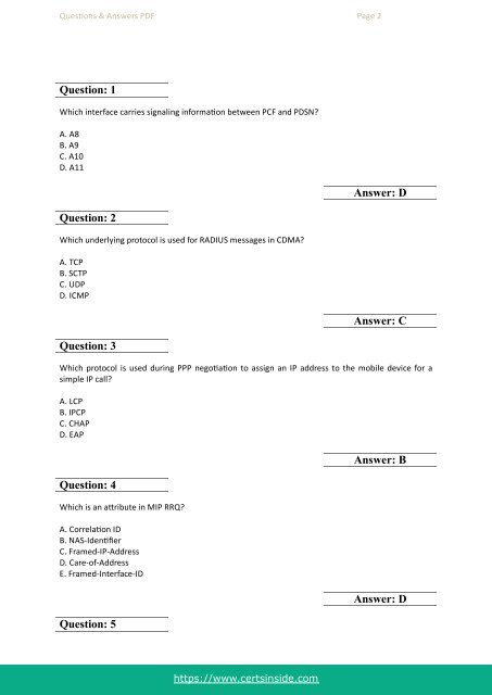 600-211 Exam Questions