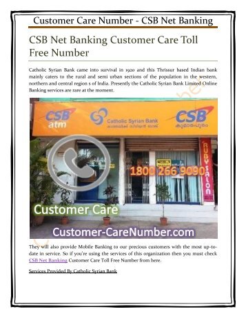 CSB Net Banking