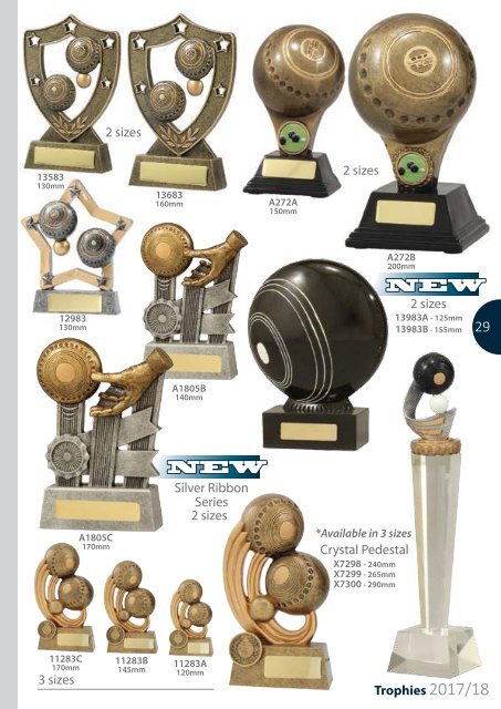 2017 Trophies for Distinction