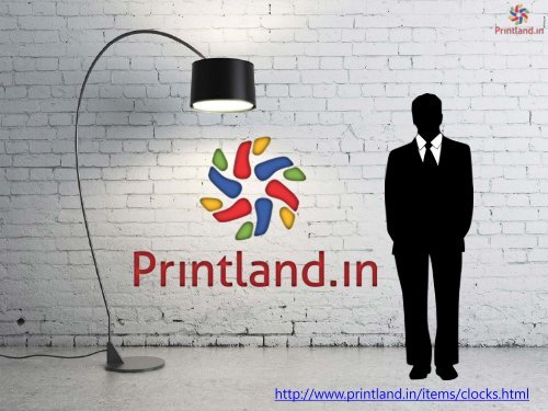 PrintLand - Buy Personalized and Customized Photo Wall Clocks Online in India