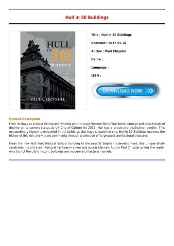 Review Hull in 50 Buildings Latest Collection