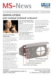 DIGIFON-LIFTBOX jetzt nochmal technisch verbessert