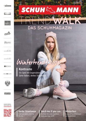 Schuh-Mann Schuhmagazin Trendwalk HW2017