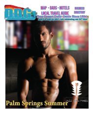This week in Gay Palm Springs Aug 9 to Aug 15, 2017