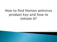 How To Find Norton Antivirus Product Key and How To Initiate It