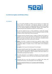 5.2 Anti-Corruption and Bribery Policy