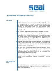 4.1 Information Technology Policy