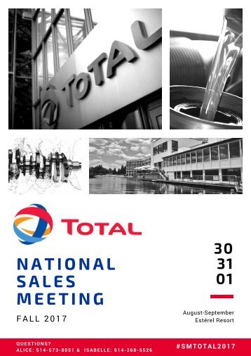 TOTAL National Sales Meeting - Fall 2017