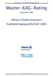 September 2008 - TELOS GmbH