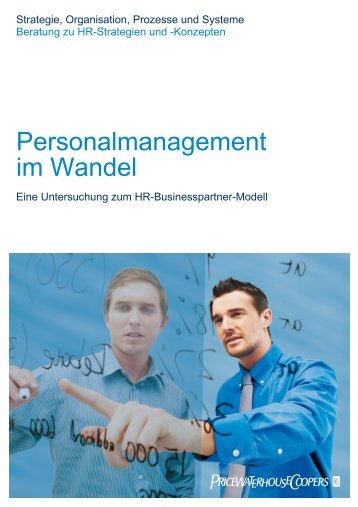 Personalmanagement im Wandel - PwC