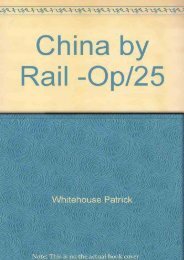 China By Rail