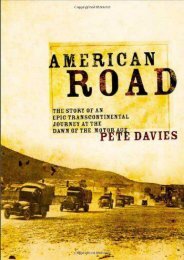 American Road: The Story of an Epic Transcontinental Journey at the Dawn of the Motor Age