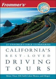 Frommer s California s Best-Loved Driving Tours