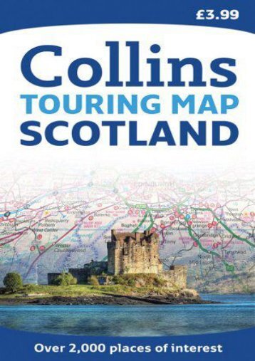 Collins Scotland Touring Map 1:316,800 (Collins Travel Guides)